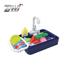 Pretend Play Kitchen Sink Game Children Toy Wash Basin